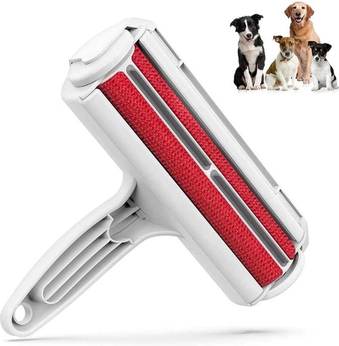 Merkloos Huisdierhaar Verwijderaar | Hondenhaar | Pluizenborstel| Ontharingsborstel | Blauw Of Rood | Kledingroller 1 Merkloos Huisdierhaar Verwijderaar | Hondenhaar | Pluizenborstel| Ontharingsborstel | Blauw Of Rood | Kledingroller