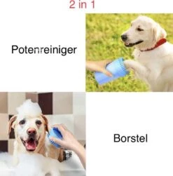 Fuzly- 2 In 1 Hondenpoten Reiniger + Handdoek - Hondenborstel - Borstel Hond / Kat - Hondenpoot Reiniger - Huisdier Poot Wassen - Borstel - Hondenverzorging - Verzorging Hond - Honden Wassen - Schoonmaak Borstel - Kattenborstel - Groen -Dieren Product Winkel 1181x1200 14