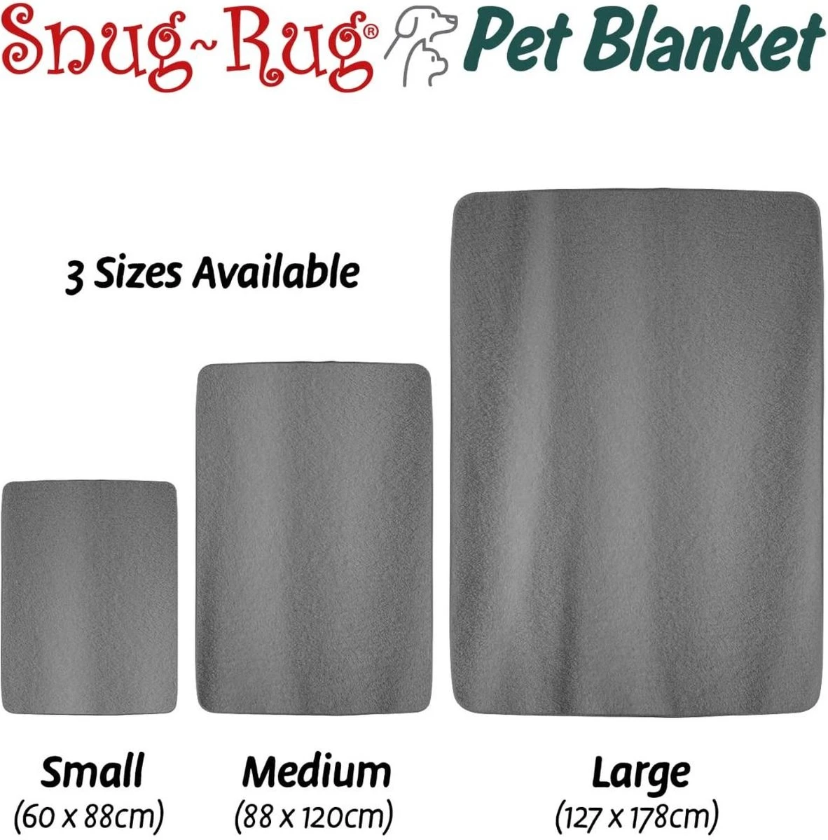 Snug-Rug Huisdier Deken Voor Honden En Katten – Small Slate Grey Kattendeken Hondendeken – Vetbed Hond Bench Bank Fleece Kat Dierendeken Kattendekentjes Kattendekentje Dierenmat Hondenmat Plaid Kattendekens Kattenplaid 5 Snug-Rug Huisdier Deken Voor Honden En Katten – Small Slate Grey Kattendeken Hondendeken – Vetbed Hond Bench Bank Fleece Kat Dierendeken Kattendekentjes Kattendekentje Dierenmat Hondenmat Plaid Kattendekens Kattenplaid - Afbeelding 5