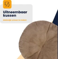 MIRO Katten Huis - Kattenhuizen - Kattenhok - Kattenmand - Dierenhuis - Extra Zacht - Bruin 13 MIRO Katten Huis - Kattenhuizen - Kattenhok - Kattenmand - Dierenhuis - Extra Zacht - Bruin -Dieren Product Winkel 1183x1200 3
