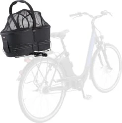 Trixie Fietsmand Bagage Drager Breed Zwart - 60X29X49 CM -Dieren Product Winkel 1184x1200 10
