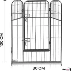 MaxxPet Puppyren - Hondenbench - Hondenren- Puppyren Met 8 Kennelpanelen - Staal -80 X 100 Cm Ø 210 Cm 16 MaxxPet Puppyren - Hondenbench - Hondenren- Puppyren Met 8 Kennelpanelen - Staal -80 X 100 Cm Ø 210 Cm -Dieren Product Winkel 1186x1200 18