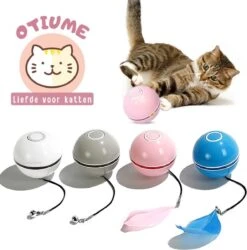 Otiume Elektrische Speelbal - Slimme Interactieve Zelfrollende Bal - Speelgoed Voor Katten - Kattenspeelgoed - Blauw 13 Otiume Elektrische Speelbal - Slimme Interactieve Zelfrollende Bal - Speelgoed Voor Katten - Kattenspeelgoed - Blauw -Dieren Product Winkel 1187x1200 2