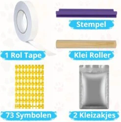 PIXETOOL Fotolijst Kleiafdruk - Gipsafdruk - Pootafdruk Hond - Puppy Speelgoed - Cadeau Voor Man - Cadeau Voor Vrouw - 3D Collage - 54 Extra Letters -Dieren Product Winkel 1187x1200 25