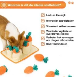 Premium Snuffelmat Voor Hond En Kat - Intelligentie Speelgoed - Snuffel Mat Puppy - IQ Hondenspeeltjes - Educatieve Training Huisdier - Snuffeltrainer Hondenpuzzel - Educatief Speelgoed - Vetalo -Dieren Product Winkel 1189x1200 21