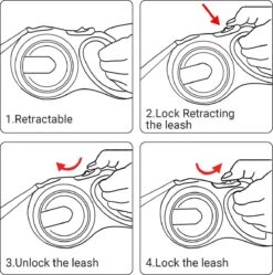 IGOODS - Hondenriem - Katten Riem - Uitlaatriem Voor Honden En Katten - Honden Riem- Rollijn - 5 Meter Lang -Dieren Product Winkel 1192x1200 1