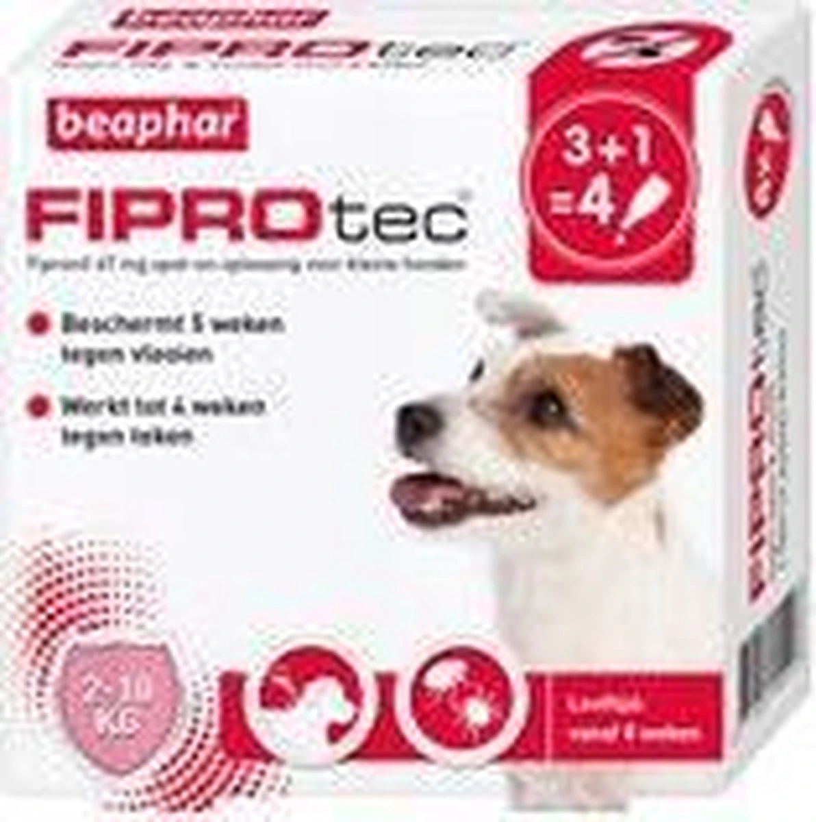 Beaphar Fiprotec Anti Vlooien En Teken Druppels 2 - 10 Kg 3 + 1 Stuks 9 Beaphar Fiprotec Anti Vlooien En Teken Druppels 2 - 10 Kg 3 + 1 Stuks - Afbeelding 9