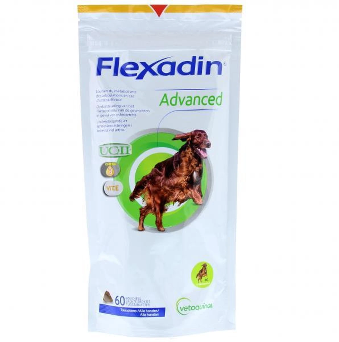 Vetoquinol Flexadin Advanced 60 Tabletten 4 Vetoquinol Flexadin Advanced 60 Tabletten - Afbeelding 4