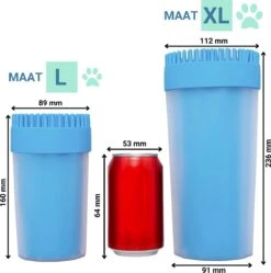 TIKKENS Hondenpoten Reiniger 2-in-1 - Hondenborstel - Hondenpoot Reiniger - Huisdier Poot Wassen - Hondenverzorging - Honden Wassen - Inclusief Microvezeldoek - XL 8 TIKKENS Hondenpoten Reiniger 2-in-1 - Hondenborstel - Hondenpoot Reiniger - Huisdier Poot Wassen - Hondenverzorging - Honden Wassen - Inclusief Microvezeldoek - XL -Dieren Product Winkel 1192x1200 6