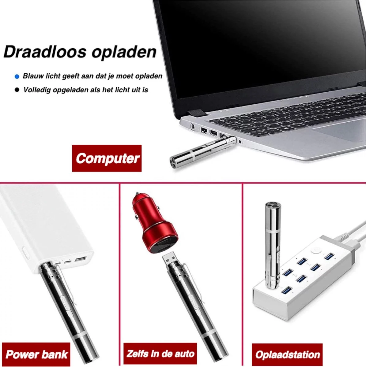 Merkloos Hoogwaardig Laserlampje Voor Katten | USB Oplaadbaar | 7 In 1 Laserpen | Laserpen | Zaklamp | Kattenspeeltje | Kattenspeelgoed | Zilver | Laserpointer Rood/groen | UV Licht 6 Merkloos Hoogwaardig Laserlampje Voor Katten | USB Oplaadbaar | 7 In 1 Laserpen | Laserpen | Zaklamp | Kattenspeeltje | Kattenspeelgoed | Zilver | Laserpointer Rood/groen | UV Licht - Afbeelding 6