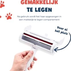 JC Pets Premium Pluizenborstel - Huisdierhaar Verwijderaar – Pluizenverwijderaar – Honden En Kattenhaar Verwijderaar - Ontpluizer - Pluizenroller -Dieren Product Winkel 1197x1200 10