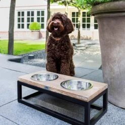 Lord Lou Honden Voerbak - Dubbele Eetbak - Roma S 33x17x8 -Dieren Product Winkel 1198x1200 38