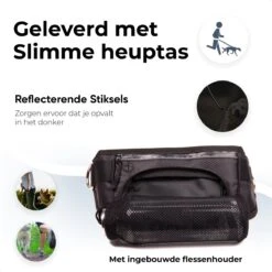 Canicross Looplijn Hond Met Heupriem Voor Hardlopen - Elastische Handsfree Hondenriem - Honden Trainingslijn - 150/200cm - Grijs -Dieren Product Winkel 1199x1200 15