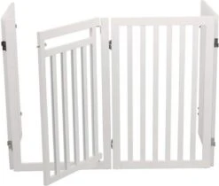 Trixie Hondenhek Met Deur Wit - 60-160 X 81 CM -Dieren Product Winkel 1200x1021 5