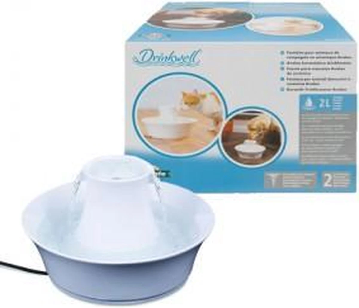 Petsafe Drinkwell Ceramic Avalon - Drinkfontein - 2 L 11 Petsafe Drinkwell Ceramic Avalon - Drinkfontein - 2 L - Afbeelding 11