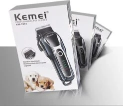 Merkloos Dierentondeuse + Haren Verwijderaar - Scheerapparaat Voor Honden En Katten - 4 Opzetstukken - Oplaadbaar - Draadloos - Stil - Verschillende Haar En Vachtlengtes - Hondentrimmer - Honden Trimmer - Honden Knippen - Haren Knippen -Dieren Product Winkel 1200x1030 7