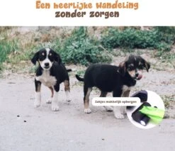 Dubbele Honden Riem – Leiband Hond – Hondenlijn – Looplijn Hond – 2 Honden – 3 Meter – Tot 12kg Per Hond – Reflecterende Lijnen – Met Zaklamp – 360° Draaien – Verstelbaar - Zwart -Dieren Product Winkel 1200x1035 5
