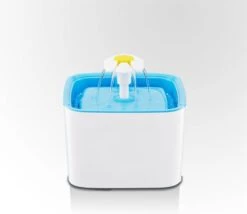 Mowa Drinkfontein - Waterfontein - Waterbak - Drinkbakken - Voor Huisdieren - Katten En Honden - 2,5 Liter - 3 Laags Filter Systeem