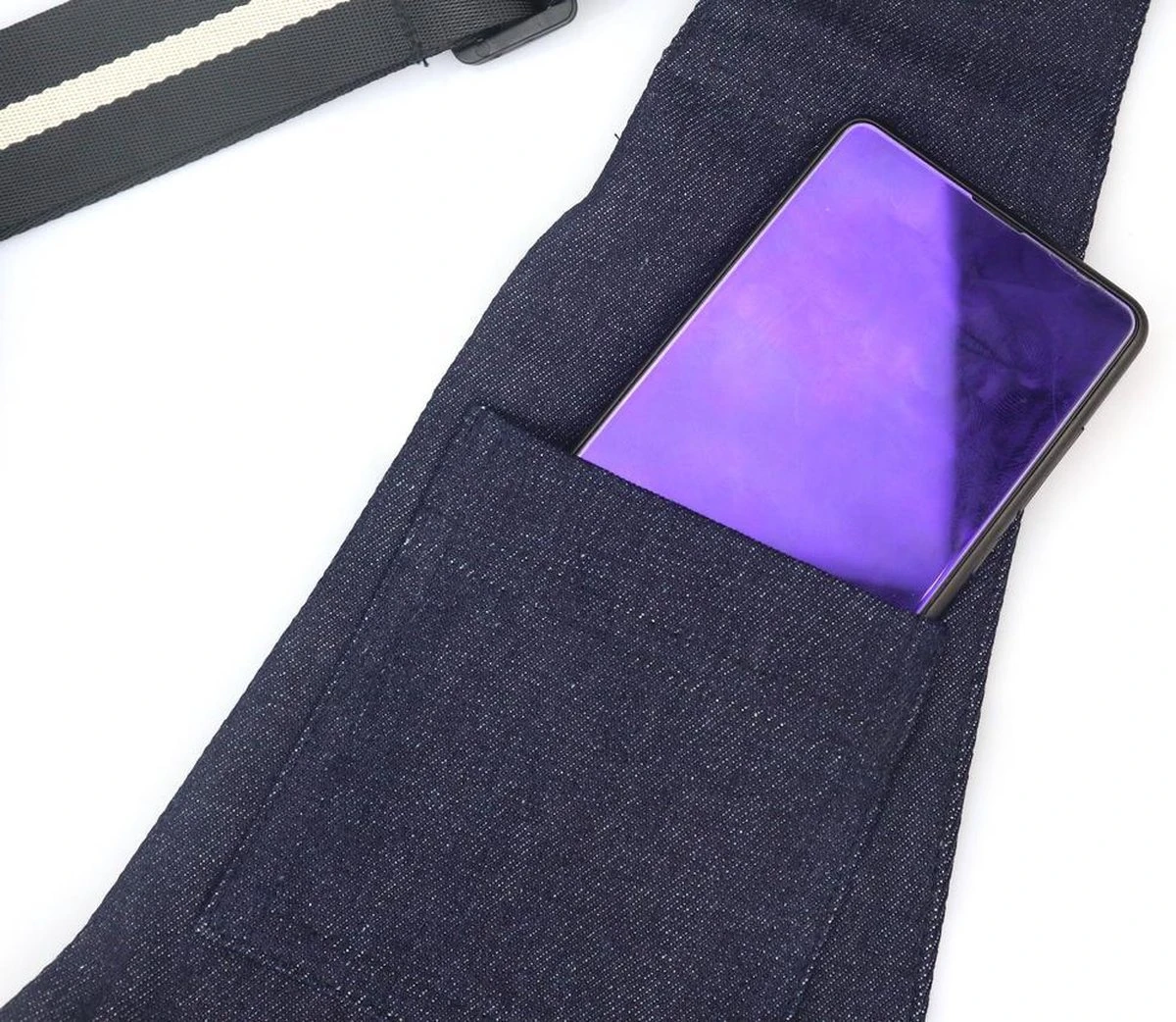 Dogs&Co Draagtas Hond - Denim Blauw - Hondentas 64x45 Cm 6 Dogs&Co Draagtas Hond - Denim Blauw - Hondentas 64x45 Cm - Afbeelding 6