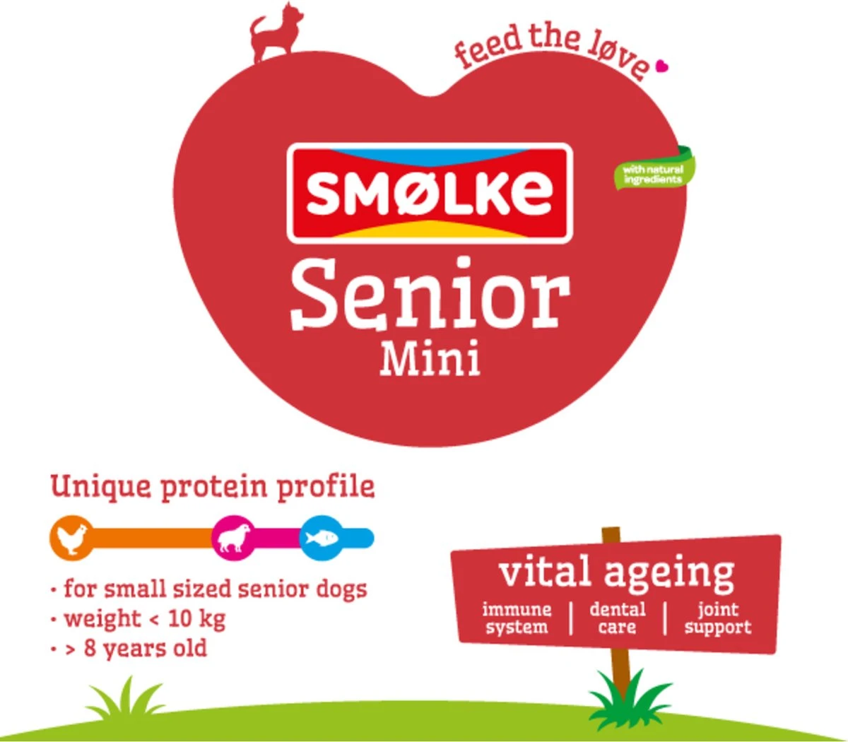 Smolke Senior Mini - Kip - Hondenvoer - 3 Kg 3 Smolke Senior Mini - Kip - Hondenvoer - 3 Kg - Afbeelding 3