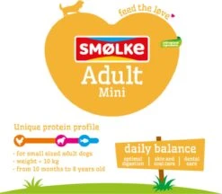Smolke Adult Mini - Hondenvoer - 3 Kg 35 Smolke Adult Mini - Hondenvoer - 3 Kg -Dieren Product Winkel 1200x1050 9