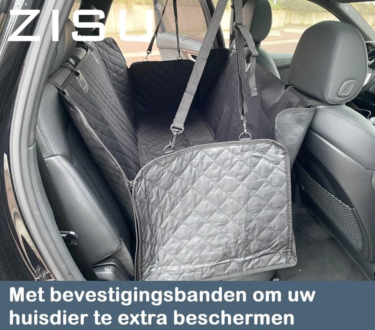 Hondendeken - Hondendeken Auto Achterbank - Hondendeken Auto - Inclusief: Luxe Honden Autogordel 6 Hondendeken - Hondendeken Auto Achterbank - Hondendeken Auto - Inclusief: Luxe Honden Autogordel - Afbeelding 6