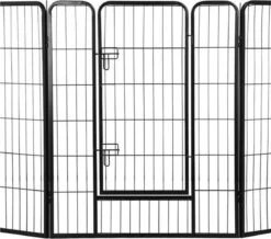 Merkloos Topmast Premium Puppyren - 120 Cm Hoog - 640 Cm Omtrek - Hondenren - Hondenhok - Zwart 8 Merkloos Topmast Premium Puppyren - 120 Cm Hoog - 640 Cm Omtrek - Hondenren - Hondenhok - Zwart -Dieren Product Winkel 1200x1058 9