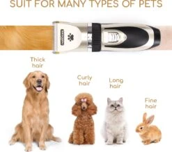 Nobleza B78 - Dieren Tondeuse Set - 4 Opzetkammen - Voor Huisdieren Katten & Honden - Draadloos -Dieren Product Winkel 1200x1062 5