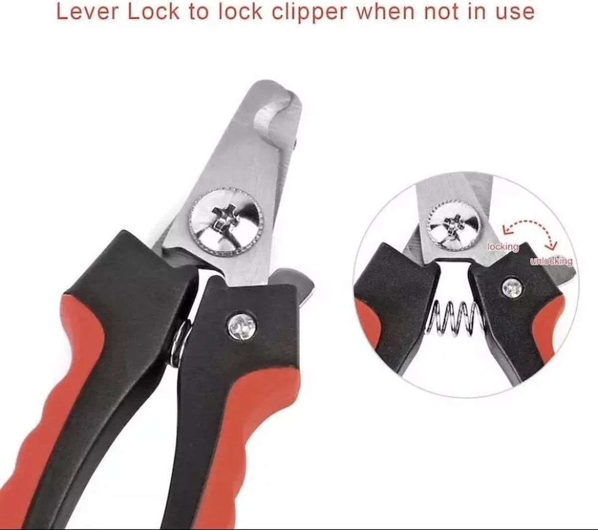 Merkloos Nagelknipper Hond - Huisdier - Dier - Kat - Nageltang - Nagelschaar - Nagels Knippen Hond - Dierennagel Knipper 3 Merkloos Nagelknipper Hond - Huisdier - Dier - Kat - Nageltang - Nagelschaar - Nagels Knippen Hond - Dierennagel Knipper - Afbeelding 3