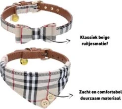 Pepets © Luxe Hondenriem Set – Halsband Hond – Bandana Hond – Strik Hond – Hondenstrik – Hondenhalsband – Leiband Hond -Beige Ruit - Maat S 23 Pepets © Luxe Hondenriem Set – Halsband Hond – Bandana Hond – Strik Hond – Hondenstrik – Hondenhalsband – Leiband Hond -Beige Ruit - Maat S -Dieren Product Winkel 1200x1068 8
