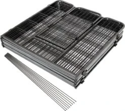 Merkloos Premium Puppyren - 80 Cm Hoog - 640 Cm Omtrek - Hondenren - Hondenhok - Grijs Hamerslag 10 Merkloos Premium Puppyren - 80 Cm Hoog - 640 Cm Omtrek - Hondenren - Hondenhok - Grijs Hamerslag -Dieren Product Winkel 1200x1069 4