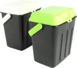 Maelson Dry Box - Voedselcontainer Zwart Groen Met Bijgeleverd Schepje - Bewaarbox In 4 Maten Van 7,5 Kg Tot 20 Kg - Maelson Dry Box 3 Zonder Schepje -Dieren Product Winkel 1200x1069 5