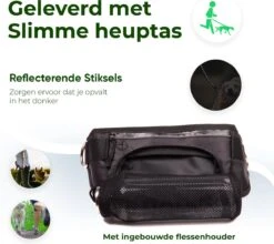 Canicross Looplijn Hond Met Heupriem Voor Hardlopen - Elastische Handsfree Hondenriem - Honden Trainingslijn - 150/200cm - Groen -Dieren Product Winkel 1200x1070 10