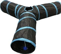 Adori Katten Tunnel 3 Gangen - Kattenspeelgoed - Ø25x50 Cm Zwart 5 Adori Katten Tunnel 3 Gangen - Kattenspeelgoed - Ø25x50 Cm Zwart -Dieren Product Winkel 1200x1071 3
