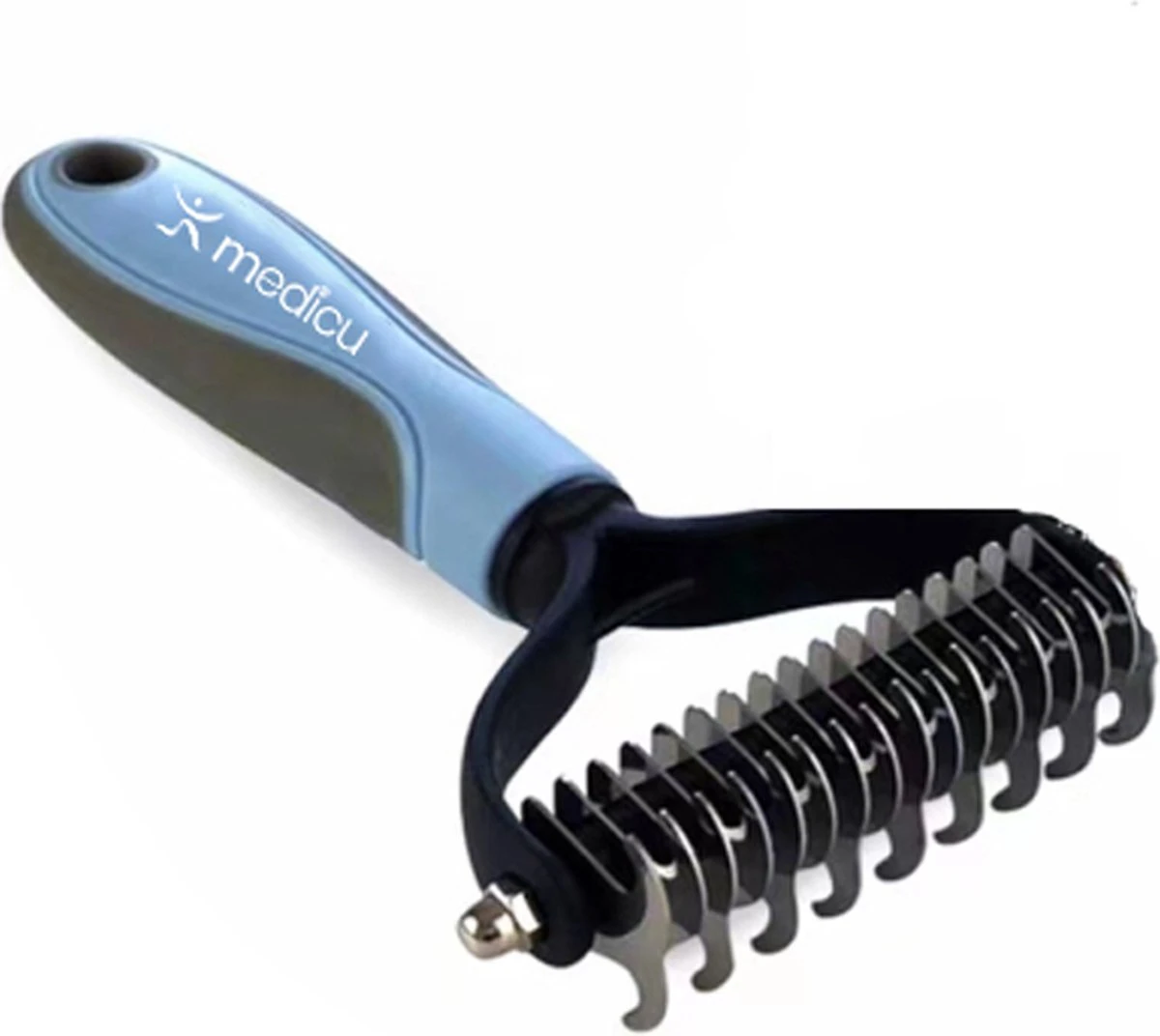 Hondenkam 2-Zijdige Voor Ondervacht - Kattenkam - Voorkomt Haaruitval - Verwijdert Klitten - MEDICU ® Premium Quality 1 Hondenkam 2-Zijdige Voor Ondervacht - Kattenkam - Voorkomt Haaruitval - Verwijdert Klitten - MEDICU ® Premium Quality