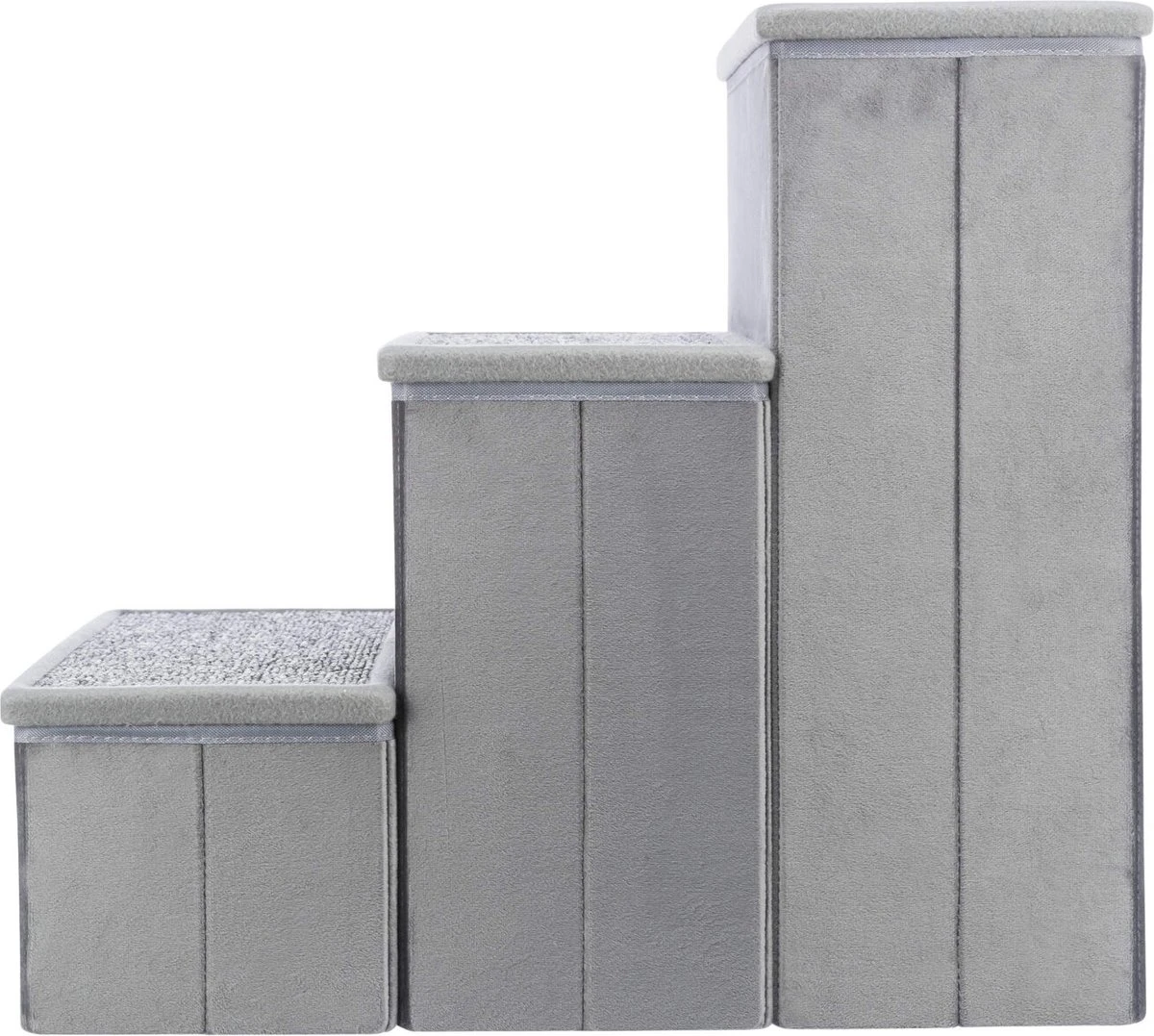 Trixie Trap Met Opbergruimte Grijs 34x50x45 Cm 2 Trixie Trap Met Opbergruimte Grijs 34x50x45 Cm - Afbeelding 2