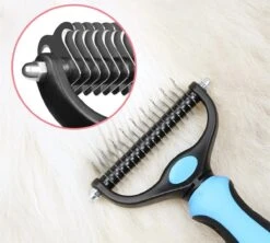 Merkloos 2 Zijdige Ondervacht Hondenkam - Hondenborstel Kortharig/Langharig - Kattenkam - Klittenkam Kat/Hond - Kattenborstel - 10 Cm. -Dieren Product Winkel 1200x1078