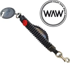 WAW Easy Dog Walk 'schokdemper' Zwart - XL - 25-40 Kg -Dieren Product Winkel 1200x1084 1