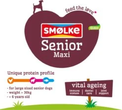 Smolke Senior Maxi - Rijst & Lam - Hondenvoer - 3 Kg 18 Smolke Senior Maxi - Rijst & Lam - Hondenvoer - 3 Kg -Dieren Product Winkel 1200x1084 3