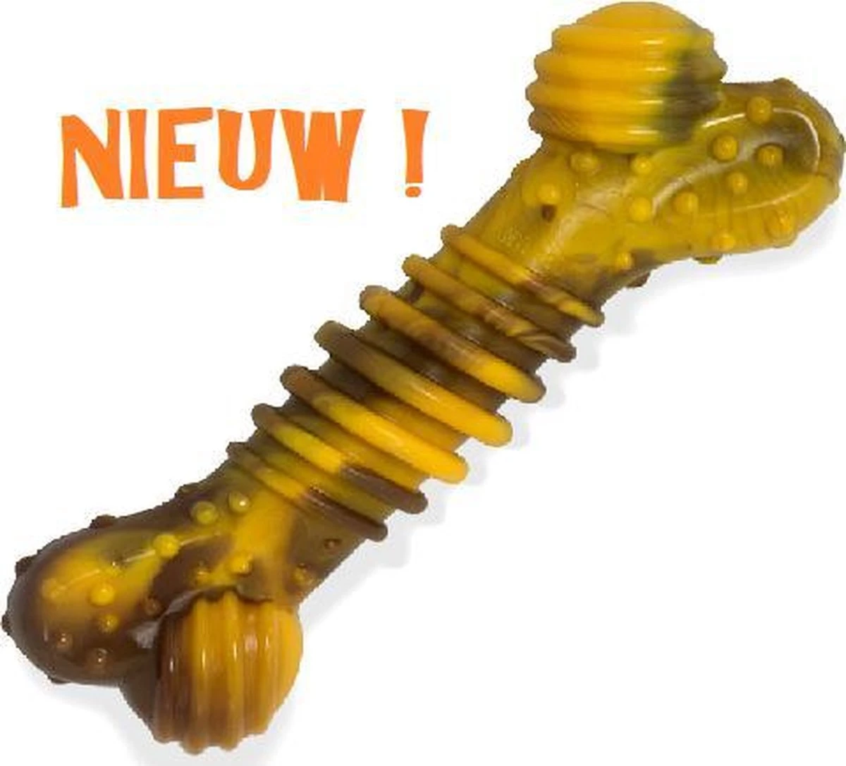 Nylabone Extreme Kauwbot Met Rund- En Kaassmaak - Voor Krachtige Kauwers - In S/M/XL - X-Large 19 Nylabone Extreme Kauwbot Met Rund- En Kaassmaak - Voor Krachtige Kauwers - In S/M/XL - X-Large - Afbeelding 19