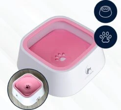 Lovely Pets - Drinkbak Hond - Drinkbak Voor Honden - Waterbak - Anti Knoei - Verminderd Slobberen - Onderweg - Hond - Drinkbak - Huisdier - Water Bowl - Roadrefresher - LARGE - Roze -Dieren Product Winkel 1200x1090 5