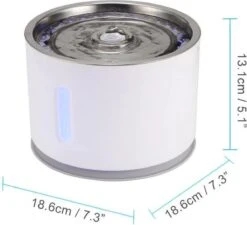 Merkloos Drinkfontein Voor Hond En Kat - RVS Waterbak - Dieren Drinkbak - Vers Water Fontein - Drinkfontein Katten- 3 Standen - 2.4 Liter - Incl. 1 Koolstoffilter 13 Merkloos Drinkfontein Voor Hond En Kat - RVS Waterbak - Dieren Drinkbak - Vers Water Fontein - Drinkfontein Katten- 3 Standen - 2.4 Liter - Incl. 1 Koolstoffilter -Dieren Product Winkel 1200x1092 1