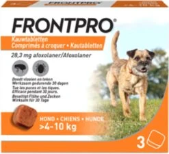 Frontpro Hond M 4-10 Kg 3 Tabletten
