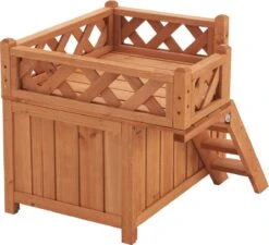 Kattenhuis Pürstein 45,7x50,8x50,3 Cm Houtkleurig -Dieren Product Winkel 1200x1092 5