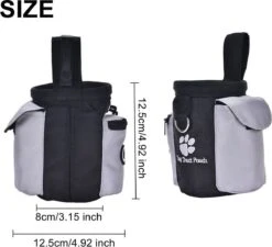 Merkloos Honden Beloningstasje - Traktatie Pouch - Voor Huisdier Training - Opbergtas Met Ingebouwde Poepzak Dispenser - Trainingzakje -Dieren Product Winkel 1200x1094 8