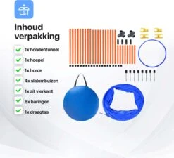 Tavaro Agility Voor De Hond - Honden Training - Hondentunnel - Springhoepel - Horde - Slalom - Honden Behendigheid Trainingsset -Dieren Product Winkel 1200x1095 15