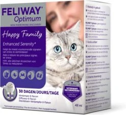 Feliway Optimum - Startset - 1 Verdamper Met 1 Vulling - 48 Ml - Anti-stress Voor Kat -Dieren Product Winkel 1200x1095