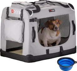 Cadoca Hondentransportbox Opvouwbaar - Maat M 14 Cadoca Hondentransportbox Opvouwbaar - Maat M -Dieren Product Winkel 1200x1099 6