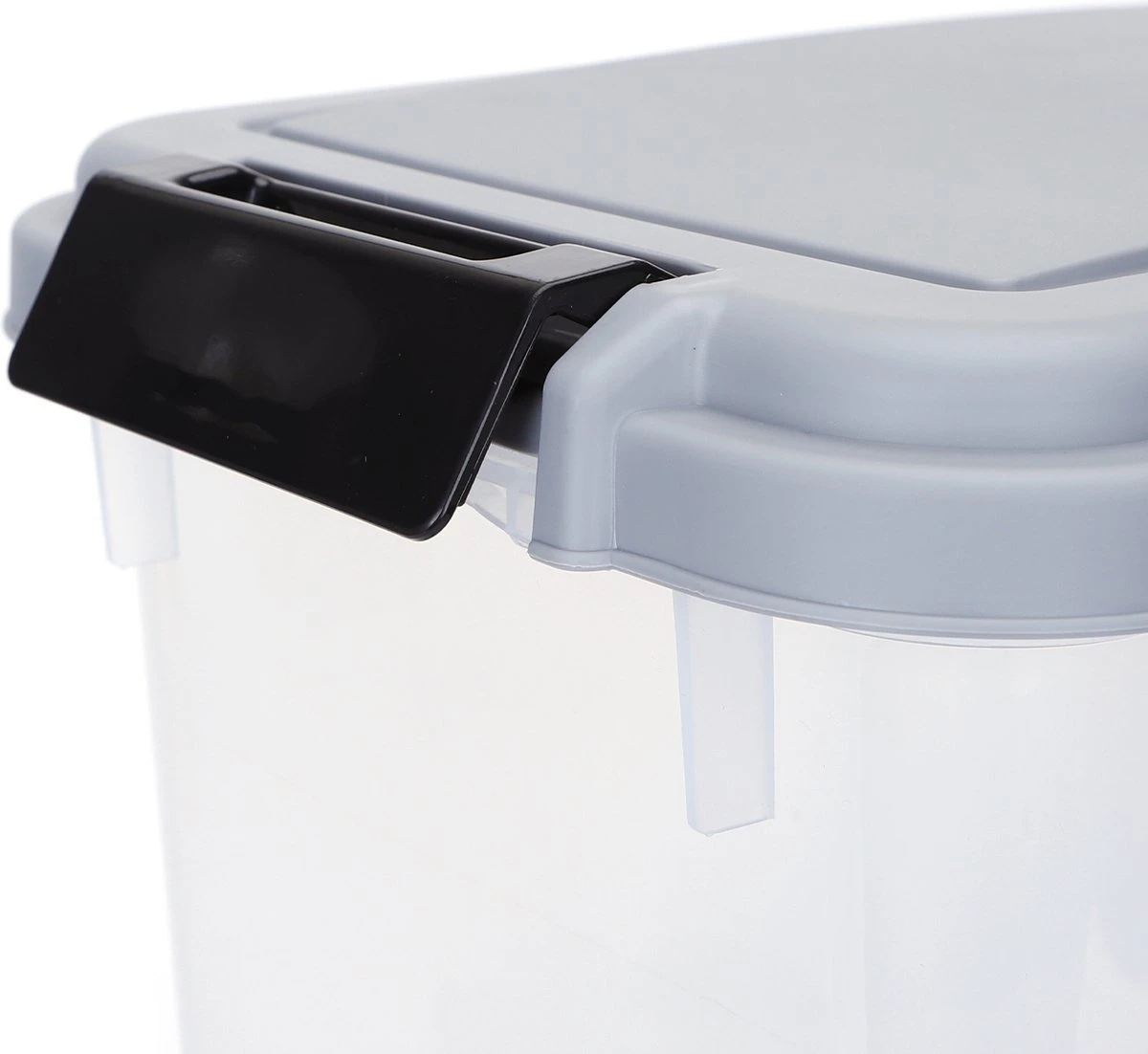 Nobleza Voercontainer - 20L - 7.2KG - Voedselcontainer Hond- Opslagcontainer - Zwenkwielen - Transparant 4 Nobleza Voercontainer - 20L - 7.2KG - Voedselcontainer Hond- Opslagcontainer - Zwenkwielen - Transparant - Afbeelding 4