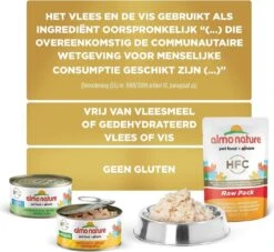 Almo Nature Natvoer Voor Katten - HFC Natural - 24 X 70g - Kip En Tonijn - 24 X 70 Gram 20 Almo Nature Natvoer Voor Katten - HFC Natural - 24 X 70g - Kip En Tonijn - 24 X 70 Gram -Dieren Product Winkel 1200x1105